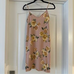 Forever 21 Pink Floral Mini Dress